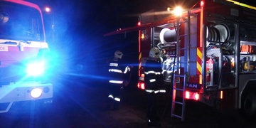 Požár v obytném domě