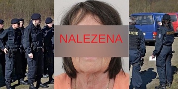 Seniorka byla nalezena, policie děkuje veřejnosti za spolupráci