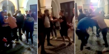 Opilý cizinec napadl a zranil několik lidí