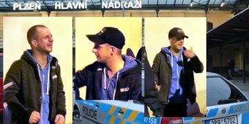 Viděli jste tohoto muže řádit na Hlavním nádraží či poté poničit auto?