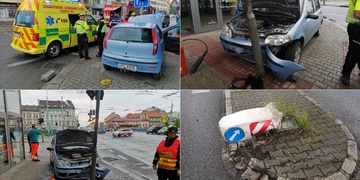 Teprve osmnáctiletá řidička křižovatkou projela jako tank