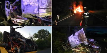 Osmnáctiletý řidič havaroval a mladý spolujezdec uhořel