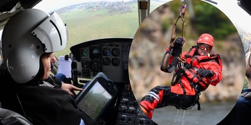 Andělé se snášejí z nebes za řevu motorů Rzeszow