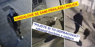 Opilí vandalové z ulice Bedřicha Smetany se sami přihlásili policii