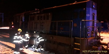 Vykolejení lokomotivy