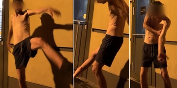 "Chceš pecku fízle?! Toho psa ti klidně oddělám!"