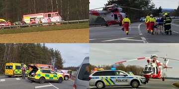 Tragická dopravní nehoda, na místě zemřela jedna žena