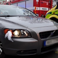 Sražená chodkyně na Doubravce