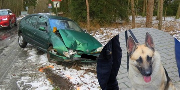 Řidička utekla od nehody a "zakopala" se v lese