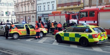 Řidič hasičů, který srazil chodce, je nevinný