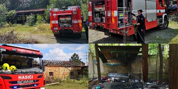 Na Roudné dle všeho řádí žhář