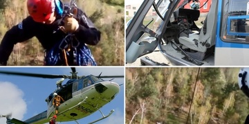 Proleťte se s námi policejním vrtulníkem Bell 412