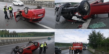 Vážná dopravní nehoda na obchvatu Plzně
