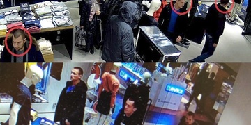 Zloději značkových mikin v Olympii