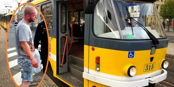Posilněn třemi promile se popral s tramvají