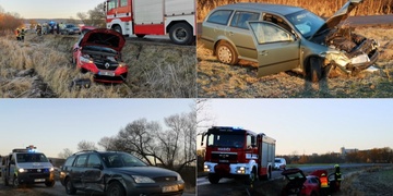 Ranní střet tří vozů