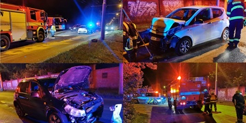 Silně opilá řidička zavinila čelní střet v Lobezské