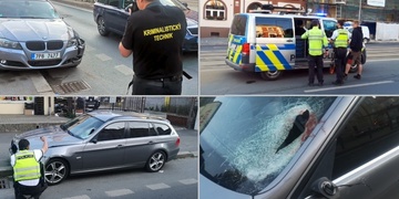 Řidič srazil ženu, neposkytl jí pomoc a nakonec ještě nadýchal