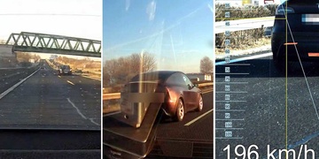 Tak tento silniční pirát policisty skutečně značně překvapil