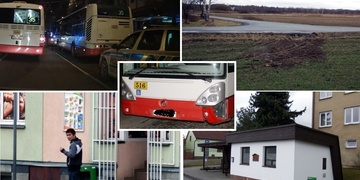 Řidič autobusu dostal kopačky od tramvajačky a tak se zlil ve večerce