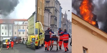 Teprve patnáctiletý chlapec pobodal nožem dva lidi a poté zapálil byt