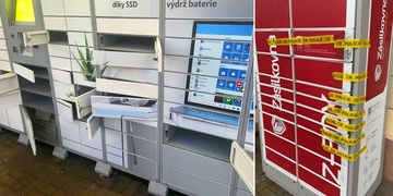 Zloděj se zaměřil na výdejní boxy - napáchal škodu za půl milionu