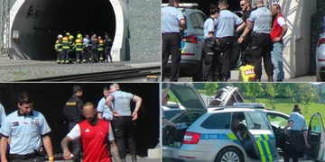 "Ten vlak mi prostě zastavíte!" a zastavil mezinárodní dopravu