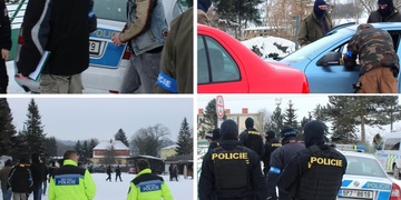 Pět motorkářů za zbití a okradení jiného motorkáře poslal soud za mříže