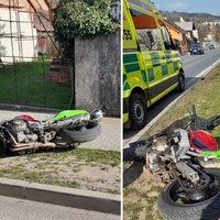 Podezřelý havaroval, test na alkohol i drogy odmítl