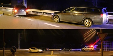 Střet dvou vozů i sražený chodec