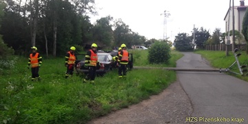 Přiopilý řidič zhasl v několika obcích