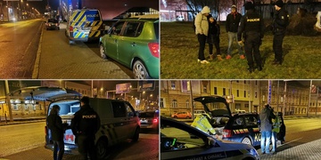 Nález mrtvého muže u Nového divadla v Plzni