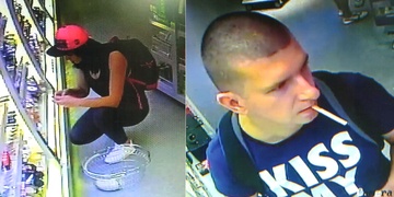 Policisté pátrají po totožnosti páru zlodějů