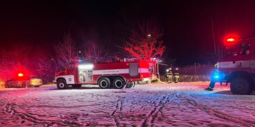 Požár na nádráží