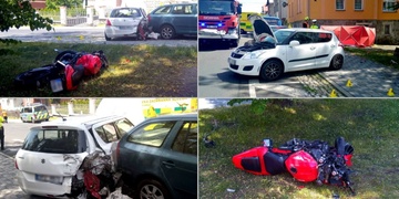 Řidič motocyklu zemřel na místě - aktualizováno