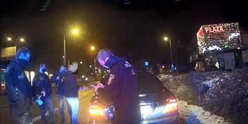 “No, nebudu lhát, měl jsem nějakou tu vodku.“