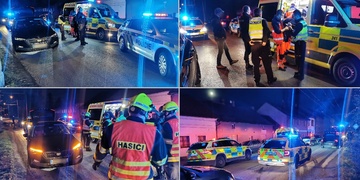 Muž si s úmyslem spáchat sebevraždu lehl pod přijíždějící auto