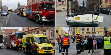 Vážná nehoda u Jižního nádraží si vyžádala čtyři zraněné