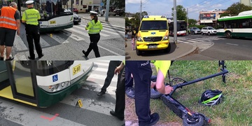 Dvě sražené děti ve dvou Masarykových ulicích téměř současně