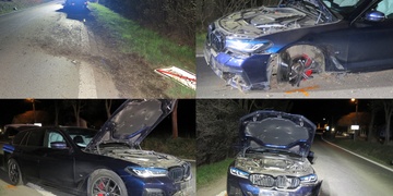 Opilého řidiče na útěku od nehody vypátral policejní pes