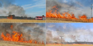 Hasiči v posledních hodinách bojují hned s několika rozsáhlými požáry
