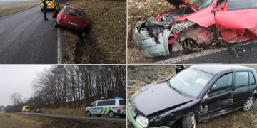 Střet vozů u Plzně, na místě dva zranění