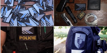 Nášivka „Tenká Modrá Linie“ – Thin Blue Line
