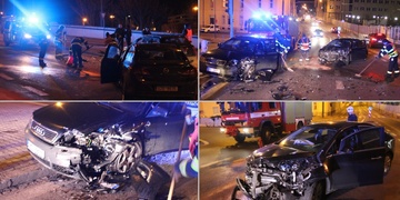 Nehoda v centru Plzně