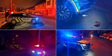 Řidič srazil chodce a ujel