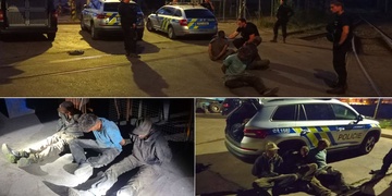 Zadržení recidivistů v areálu plzeňské Škodovky