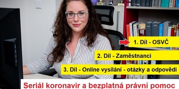 Seriál: Koronavir a bezplatná právní pomoc