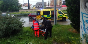 V průběhu kontroly dostal epileptický záchvat