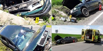 S autem havaroval do mostku