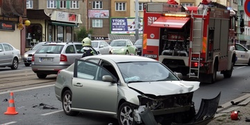 Nehoda zablokovala část Klatovské třídy u náměstí T.G.Masaryka